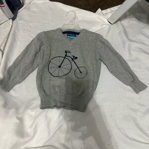 Andy & Evan Gray Knit Sweater